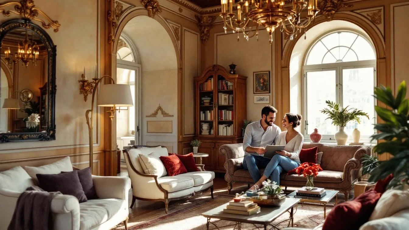 Palazzo-Stil neu interpretiert: So erstrahlt Ihre Wohnung nach der Renovierung im Glanz vergangener Epochen