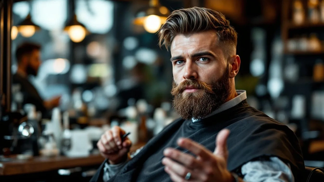 Ein Barbier verrät, warum kaltes Wasser Ihren Bart glänzender macht