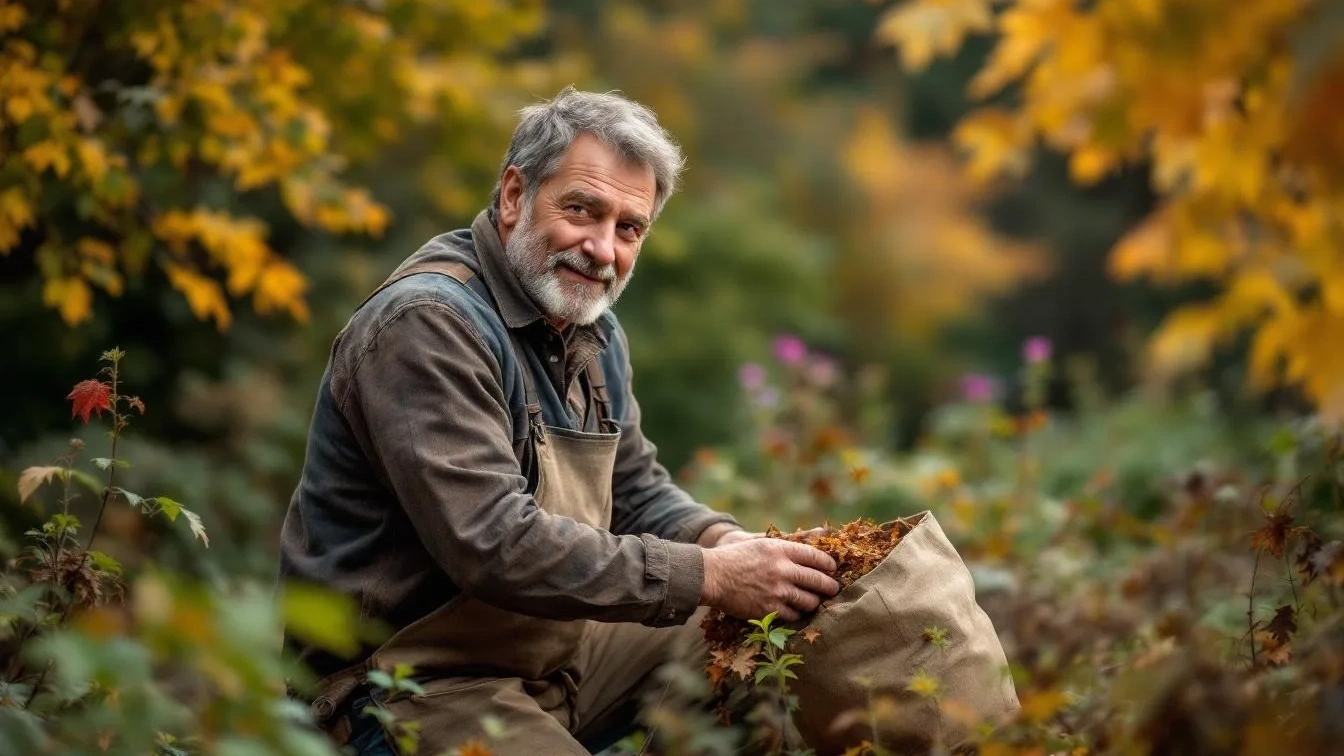 Ein Gärtnermeister erklärt: Warum Sie im Herbst die Blätter auf dem Rasen liegen lassen sollten