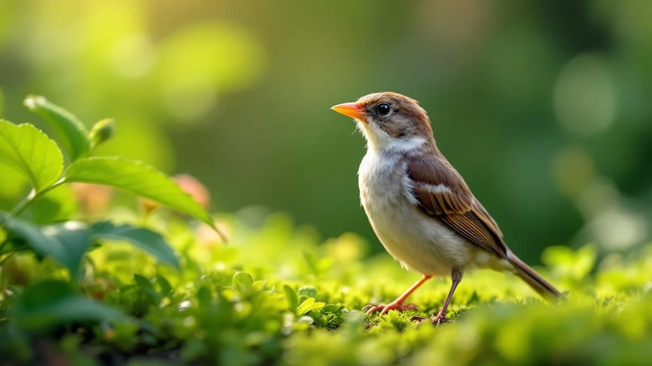 Ein kleiner Vogel zu Gast im Garten: Was sein Bleiben über Ihr Zuhause verrät