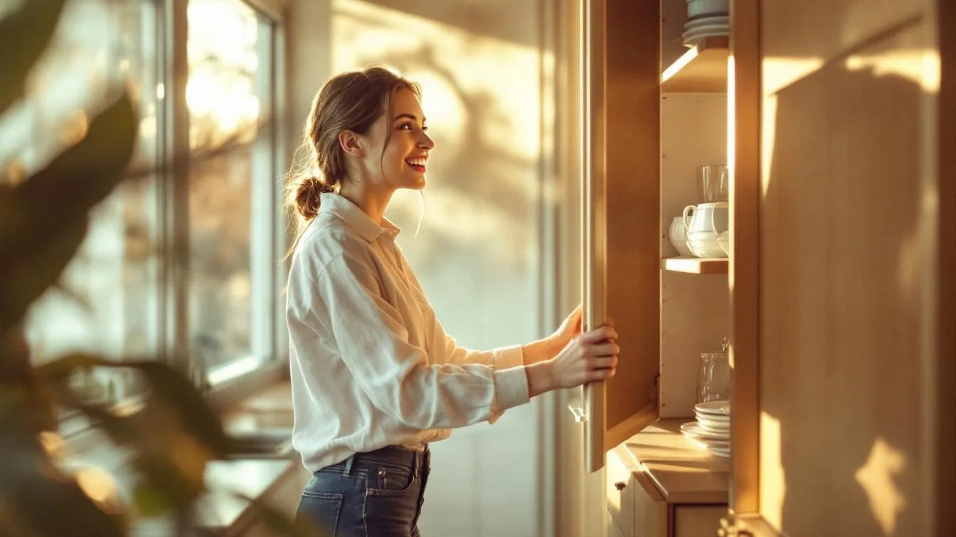 Ich testete seine Methode, Schränke zu öffnen, mein Ordnungsdenken wandelte sich komplett