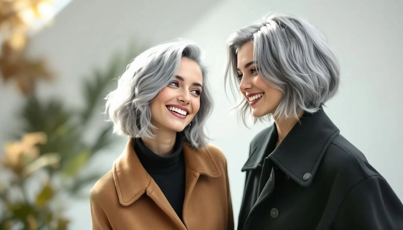 Kein Färben nötig, diese Haarschnitte machen graue Haare zum neuen Chic